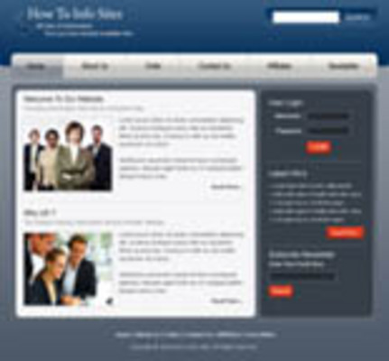 Product picture 5 HTML and Blog Templates