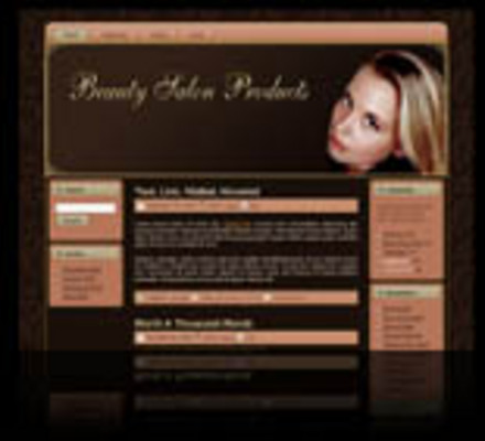 Product picture Beauty Salon Wordpress Theme