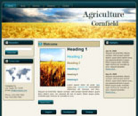 Product picture Cornfield WordPress Theme