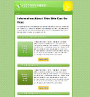 Product picture Eco Green Energy Review Site
