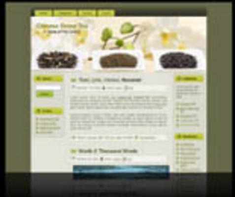 Product picture Green Tea Wordpress Theme