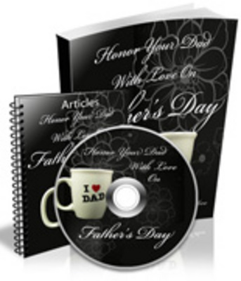 Product picture Honor Your Dad With Love On Fathers Day