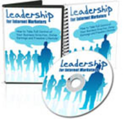 Product picture Leadership for Internet Marketers