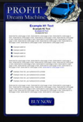 Product picture Profit Dream Machine Theme Pack