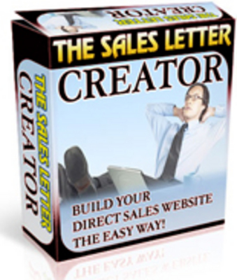 Product picture Sales Letter Creator