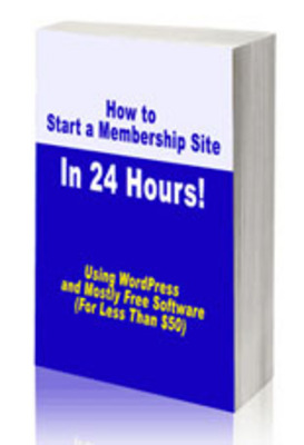 Product picture Start a Membership Site