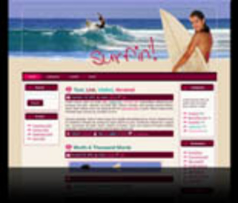 Product picture Surfing WordPress Theme