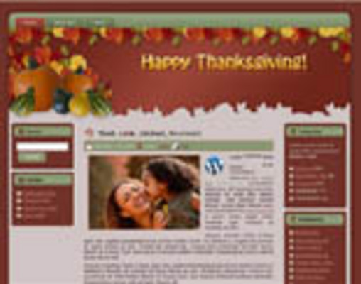 Product picture Thanksgiving WordPress Theme
